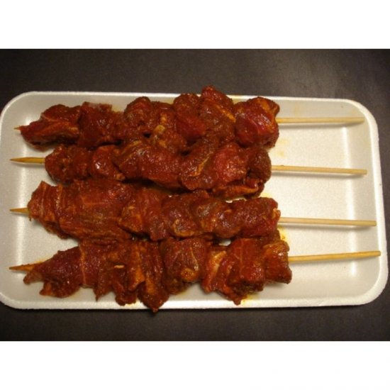 Marinated Beef Shish Kabob Frozen 4pk