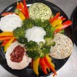 Cream Cheese Platter Parve (Tofutti)