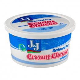 J&J Reduced Fat Whipped Cream Cheese 8oz