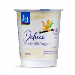 J&J Deluxe Vanilla Yogurt 6oz