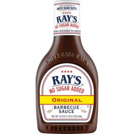 Sweet Baby Ray's No Sugar Added Barbecue Sauce 18.5oz