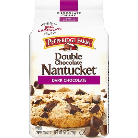 Pepperidge Farm Double Chocolate Nantucket Dark Chocolate 7.75oz