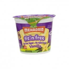 Mehadrin Fit 'n Free Vanilla Yogurt 6oz