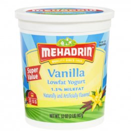 Mehadrin Vanilla Yogurt 32oz