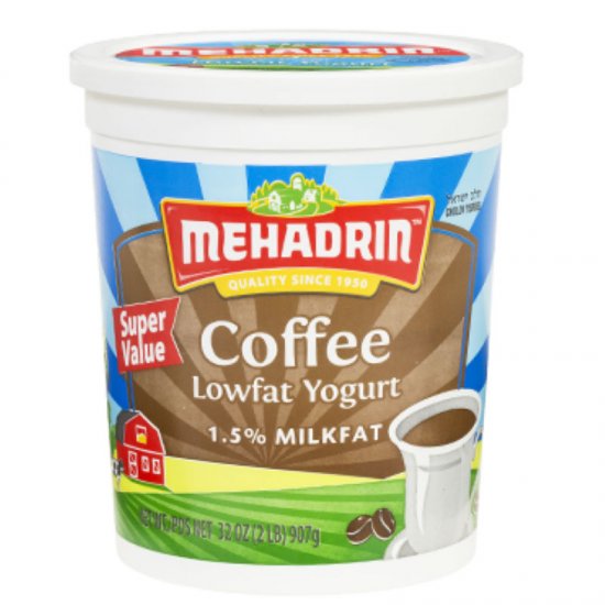 Mehadrin Coffee Yogurt 32oz