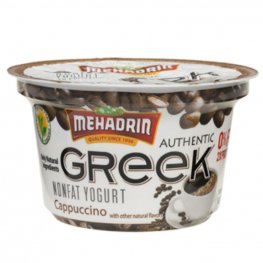 Mehadrin Cappuccino Greek Yogurt 6oz