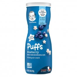 Gerber Puffs Blueberry Cereal Snack 1.48oz