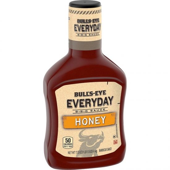 Bull\'s-Eye BBQ Sauce Everyday Honey 17.5oz