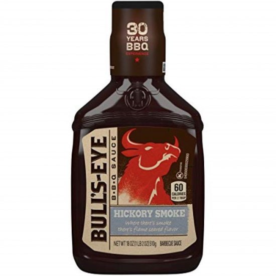 Bull\'s-Eye BBQ Sauce Hickory Smoke 18oz