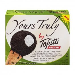 Tofutti Yours Truly Vanilla Cones 14oz