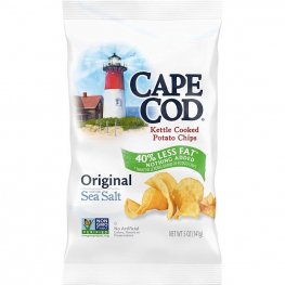 Cape Cod Kettle Chips Reduced Fat Sea Salt 5oz