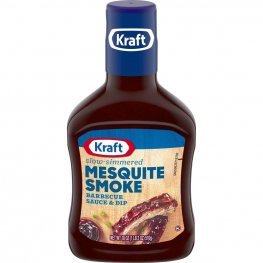 Kraft Slow-Simmered Mesquite Smoke Barbecue Sauce & Dip 18oz