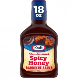 Kraft Slow-Simmered Spicy Honey Barbecue Sauce 18oz