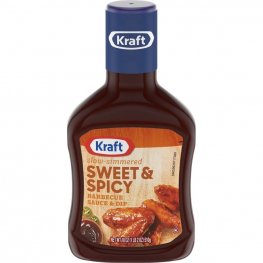 Kraft Slow-Simmered Sweet & Spicy Barbecue Sauce & Dip 18oz
