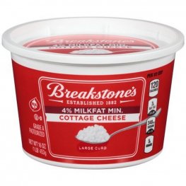 Breakstone's 4% Cottage Cheese Large Curd 16oz