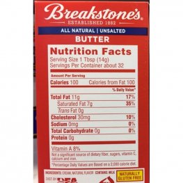Breakstone's Unsalted Butter 8oz