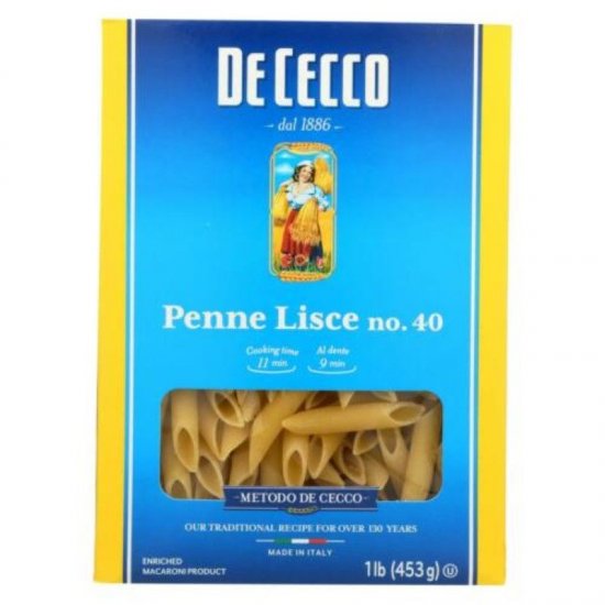 De Cecco Penne Lisce 16oz