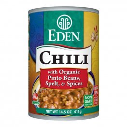 Eden Chili with Pinto Beans, Spelt, & Spices 15oz