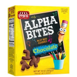 Paskesz Alpha Bites Chocolate 10oz