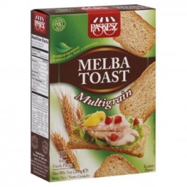 Paskesz Melba Toast Multigrain 7oz