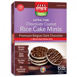 Paskesz Chocolate Rice Cake Minis 4.7oz