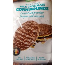 Paskesz Whole Grain Milk Chocolate Corn Rounds 1.6oz
