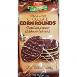 Paskesz Whole Grain Chocolate Corn Rounds 2.6oz