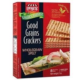 Paskesz Good Grains Crackers Wholegrain Spelt 7oz