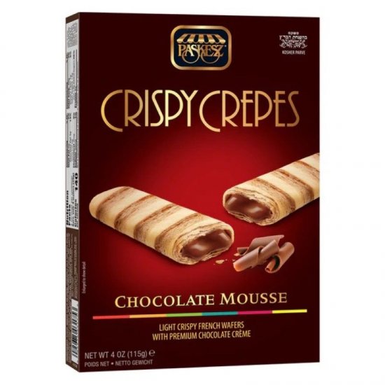 Paskesz Crispy Crepes Parve Choclate Mousse 5.6oz