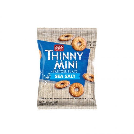 Paskesz Thinny Mini Sea Salt Pretzels 2.1oz