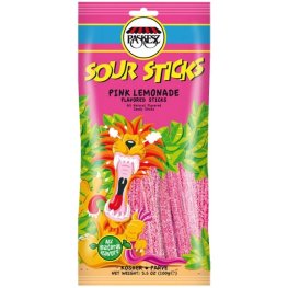Paskesz Sour Sticks Pink Lemonade 3.5oz
