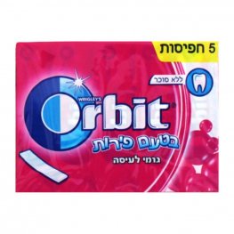 Orbit Fruit Flavored Gum 5pk