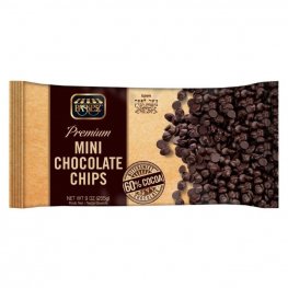 Paskesz Premium Mini Chocolate Chips 60% 9oz