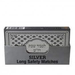 Silver Box Long Safety Matches 45Pk