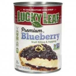 Lucky Leaf Premium Blueberry Fruit Filling & Topping 21oz