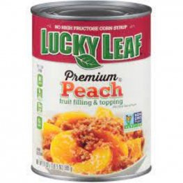 Lucky Leaf Premium Peach Pie Filling 21oz