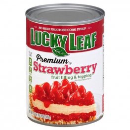 Lucky Leaf Premium Strawberry Fruit Filling & Topping 21oz