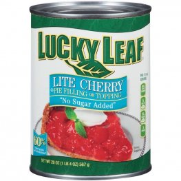 Lucky Leaf Light No Sugar Added Cherry Filling & Topping 21oz