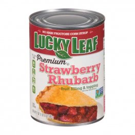 Lucky Leaf Premium Strawberry Rhubarb Fruit Filling & Topping 21