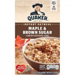 Instant Oatmeal Maple & Brown Sugar 15.1oz