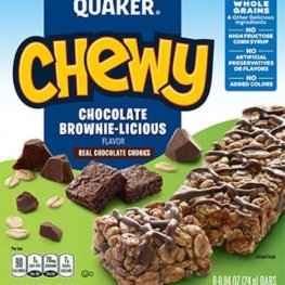 Quaker Chewy Brownie-Licious Granola Bars 8pk