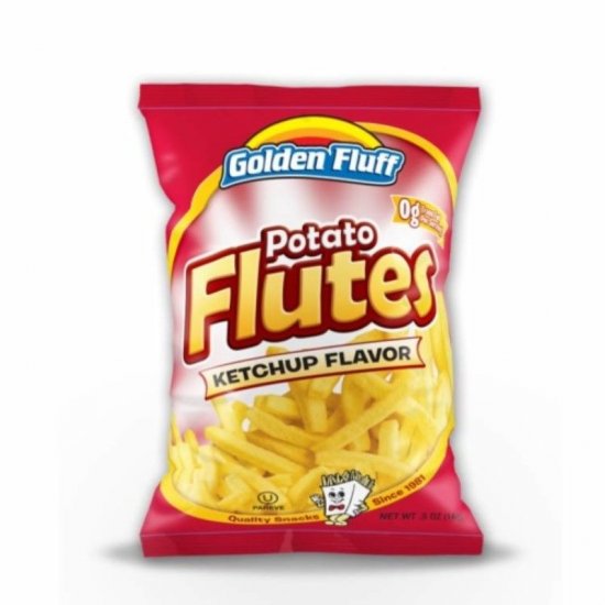 Paskesz Potato Flutes Ketchup Flavor 0.5oz