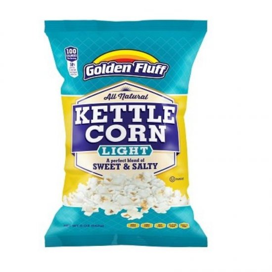 Golden Fluff Kettle Corn Light Sweet and Salty 6oz