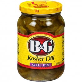 B&G Kosher Dill Pickle Chips 16oz