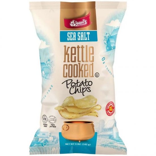 Bloom\'s Kettle Chips Sea Salt 5oz