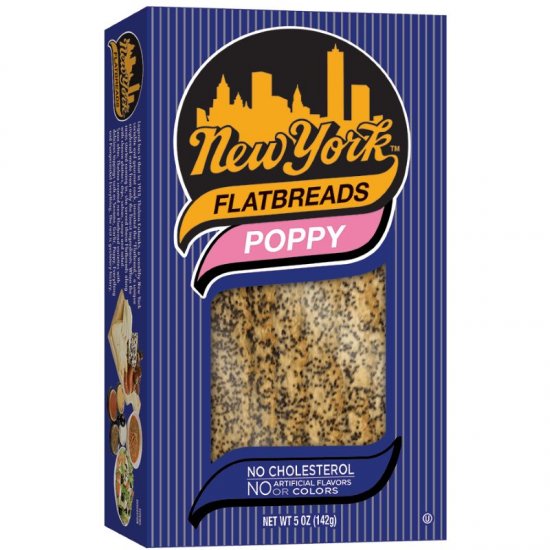 New York Flatbreads Poppy 5oz