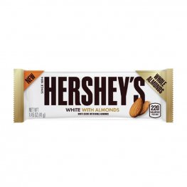 Hershey's White Chocolate Bar with Almonds 1.45oz