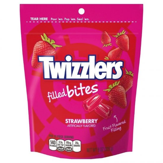 Twizzlers Minis Strawberry Filled Bites 8oz