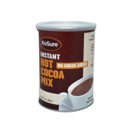 KoSure No Sugar Added Instant Hot Cocoa Mix Can 13oz