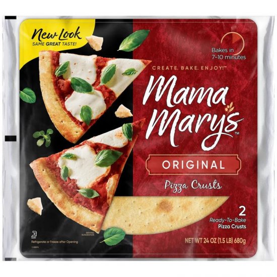 Mama Mary\'s 12\" Pizza Crust 24oz
